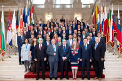 2. април 2019. Учесници Међупарламентарне конференције о будућности Европске уније у Букурешту